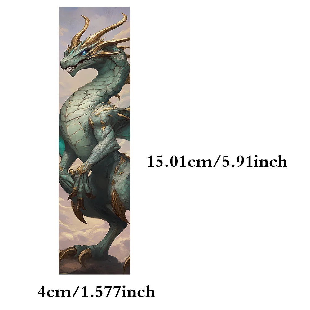 30pcs Fantasy Dragons Bookmarks