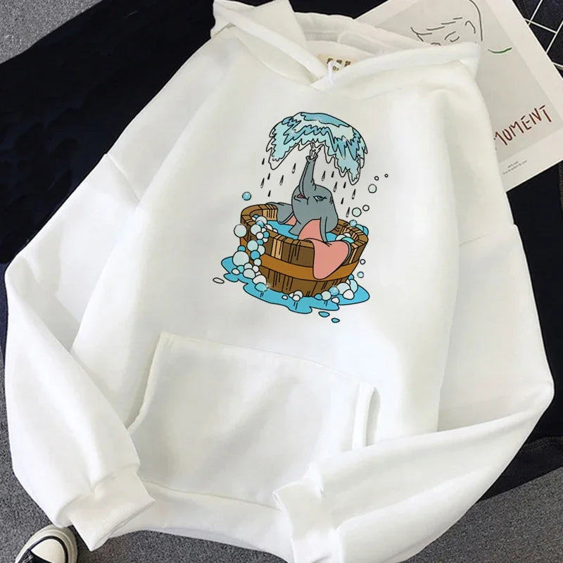 Disney Dumbo White Hoodies