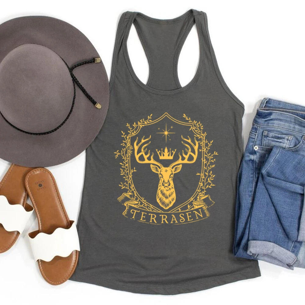 Throne of Glass Terrasen Tank Top