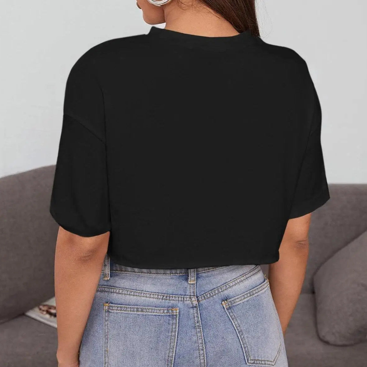 Disney Dumbo Crop Short Sleeve Top