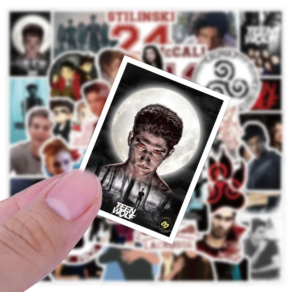 10, 30 or 50pcs Teen Wolf Stickers