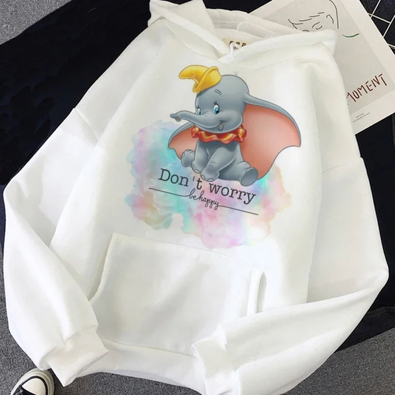 Disney Dumbo White Hoodies