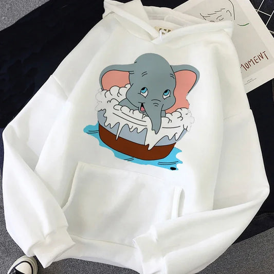 Disney Dumbo White Hoodies