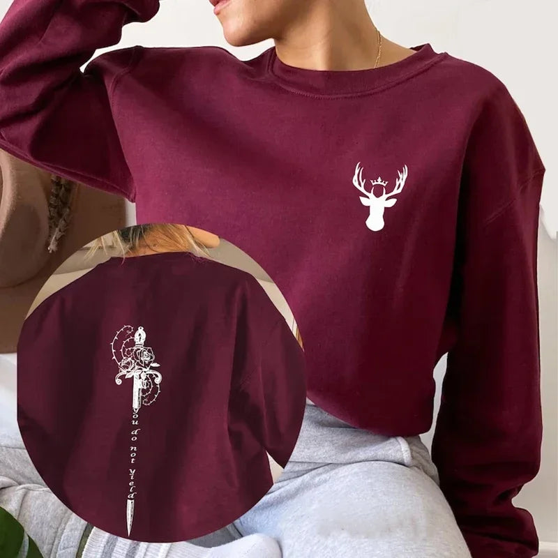 Throne Of Glass You Do Not Yield Sweatshirt