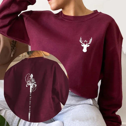 Throne Of Glass You Do Not Yield Sweatshirt