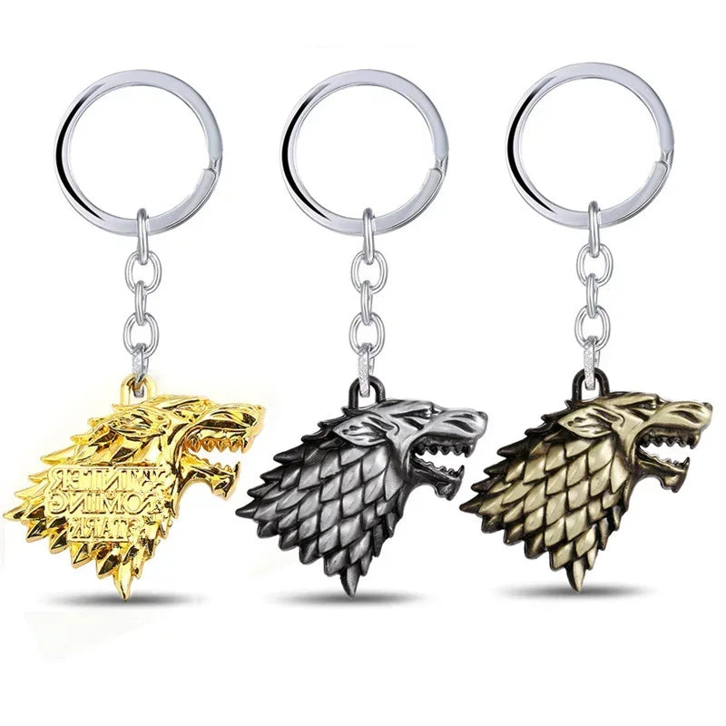 Game of Thrones House Stark Key Ring