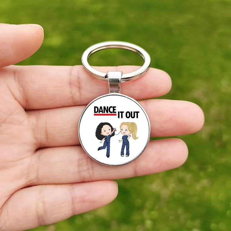 Grey's Anatomy Key Rings