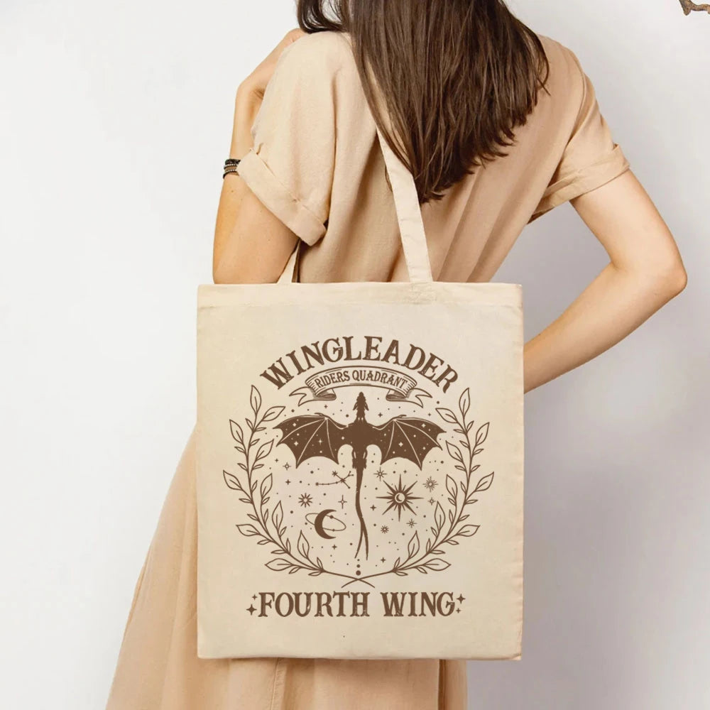 Bolso de mano con diseño de Quarter Wing Riders Quadrant