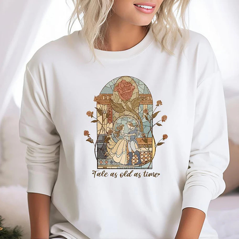 Disney Princess Beauty and the Beast Tale As Old As Time Sweatshirt