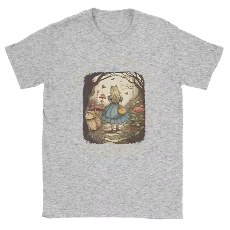 Disney Alice In Wonderland Vintage Short Sleeve Top