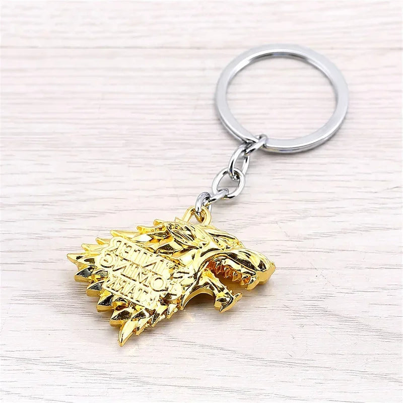 Game of Thrones House Stark Key Ring
