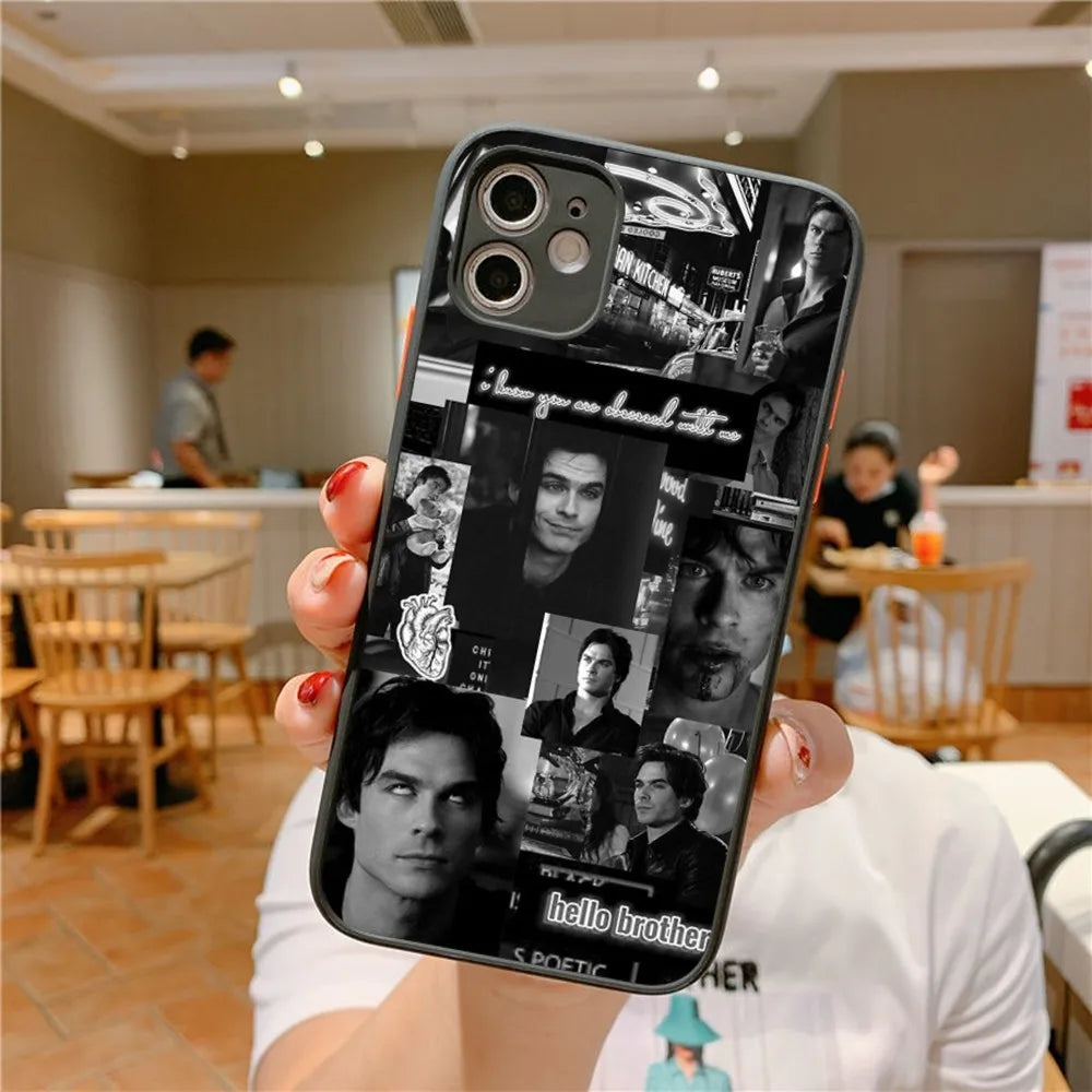 The Vampire Diaries Damon Salvatore Phone Cases