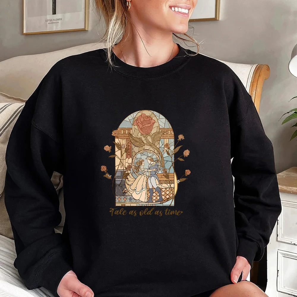 Disney Princess Beauty and the Beast Tale As Old As Time Sweatshirt