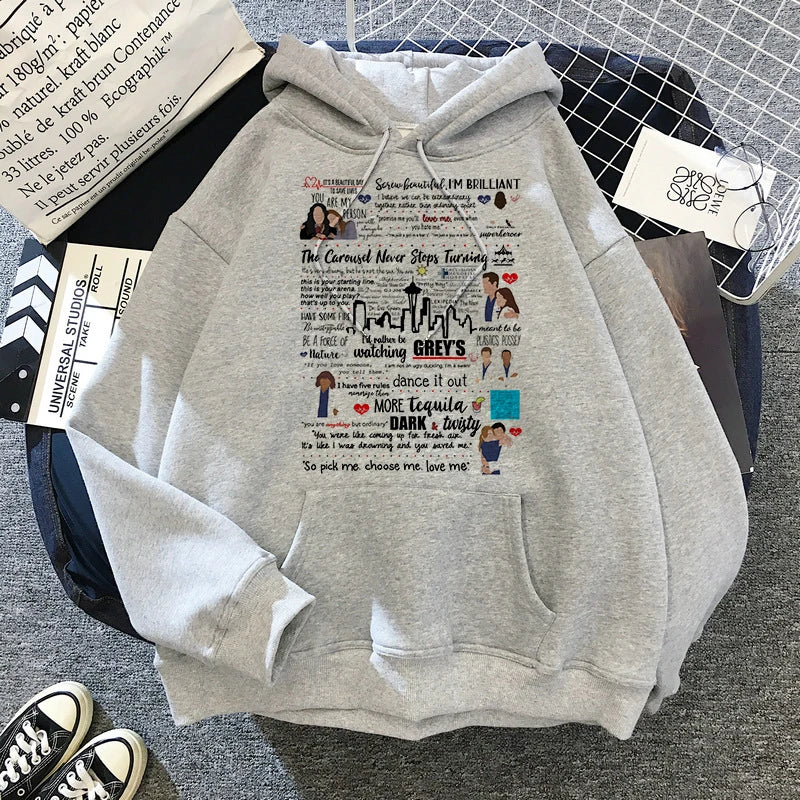 Grey's Anatomy Grey Hoodies