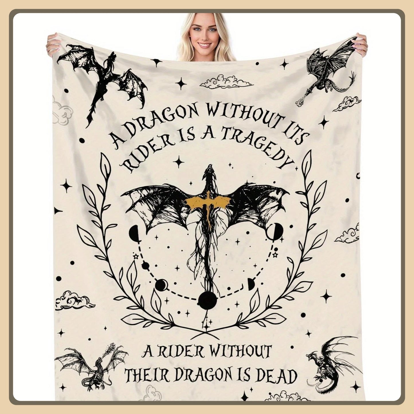 Fourth Wing A Dragon Without Its Rider Is A Tragedy Blanket