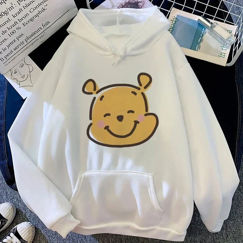 Disney Winnie The Pooh White Hoodies