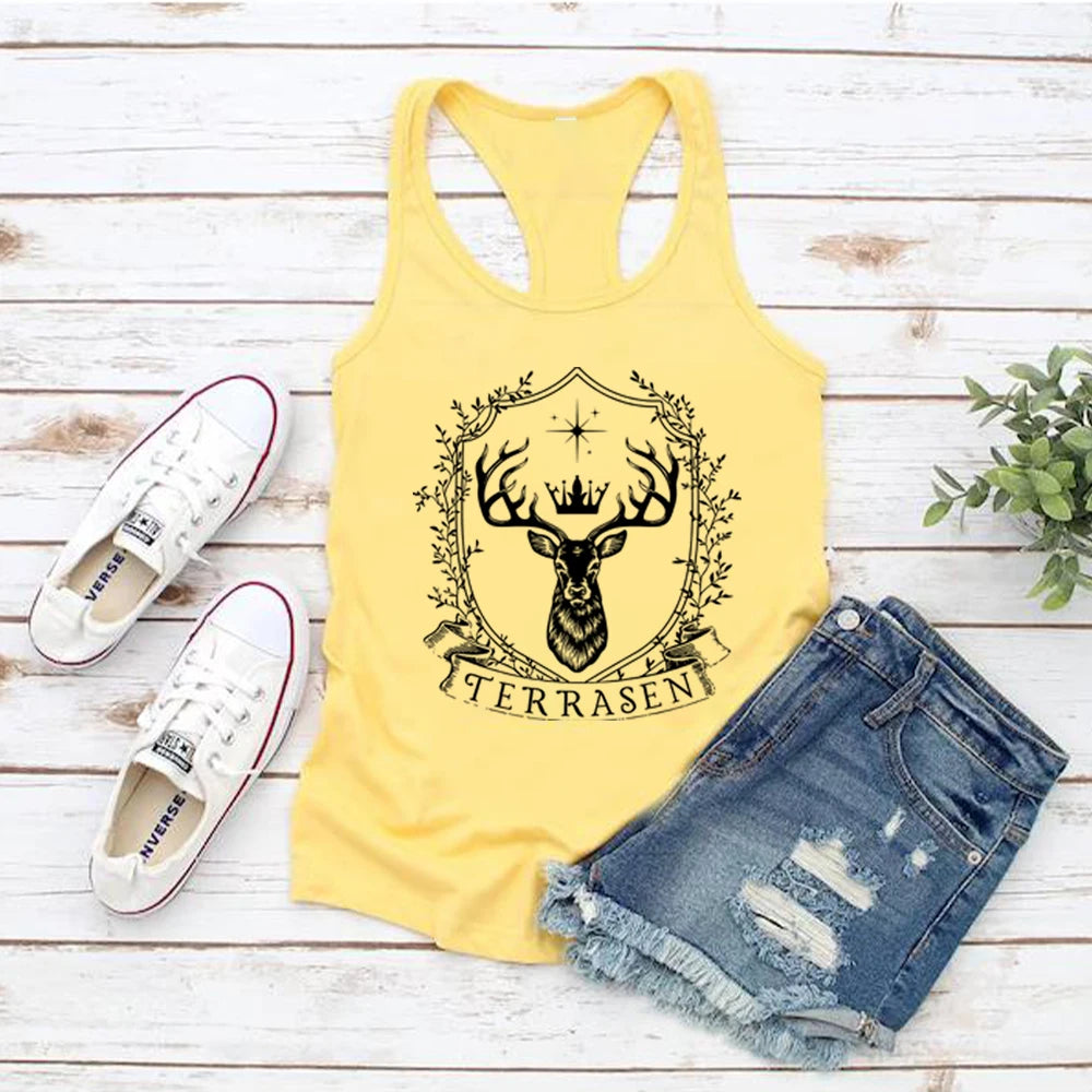 Throne of Glass Terrasen Tank Top