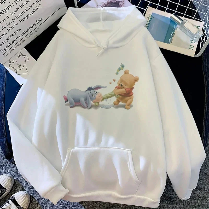 Disney Winnie The Pooh White Hoodies