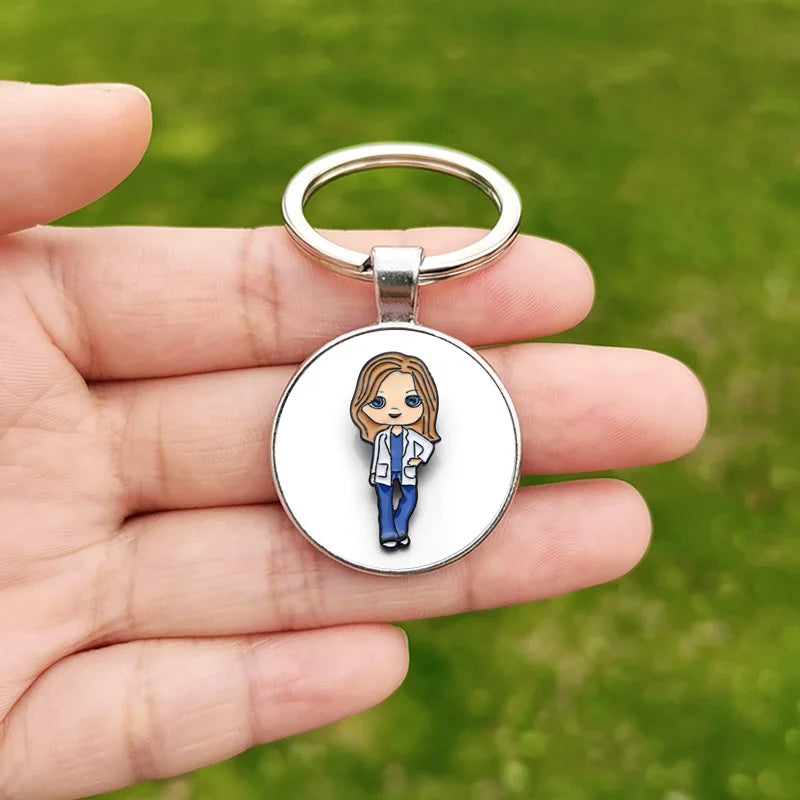 Grey's Anatomy Key Rings