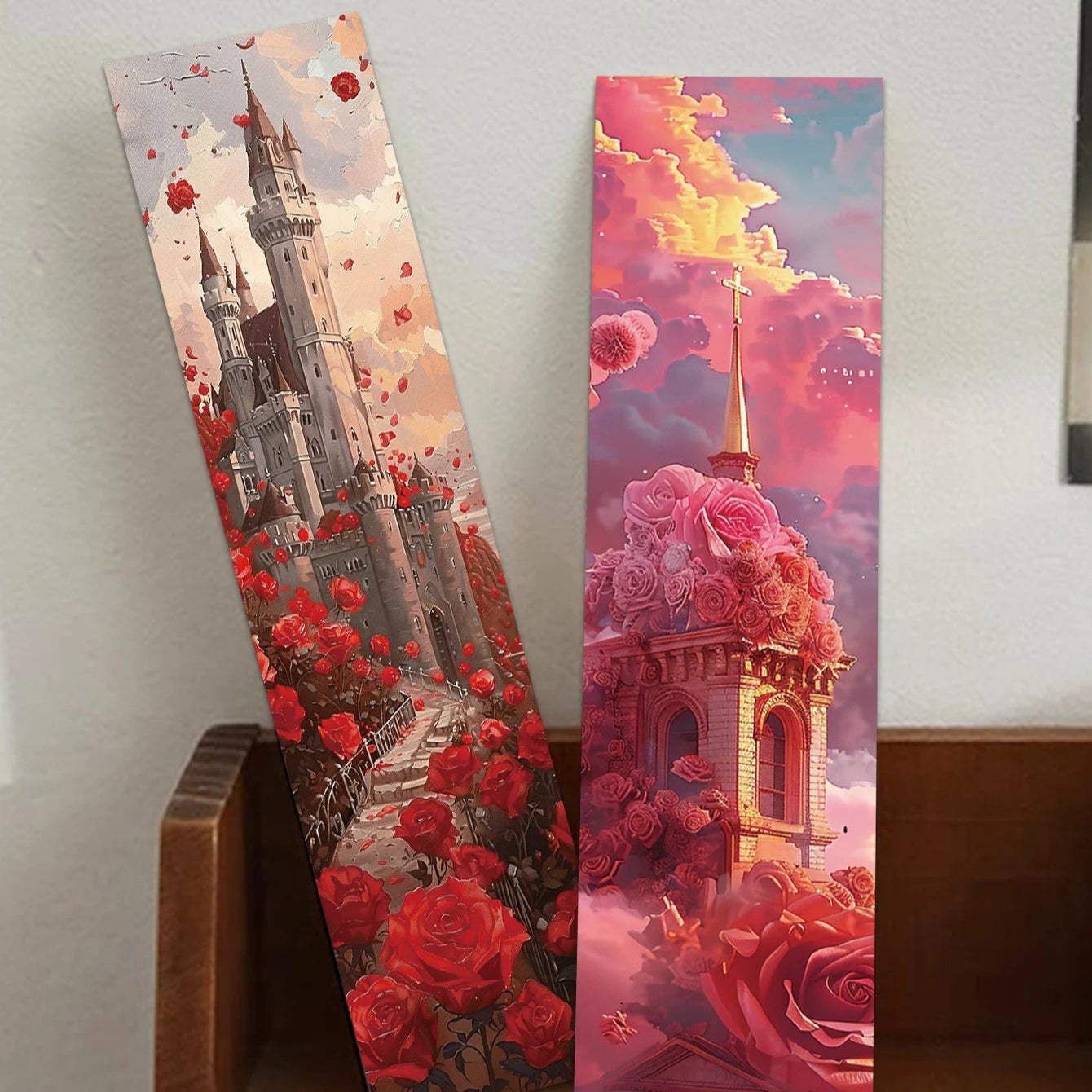 30pcs Rose Dark Fantasy Bookmarks