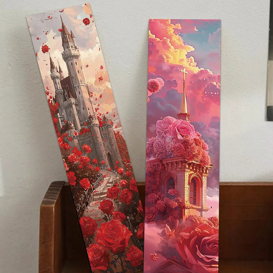 30pcs Rose Dark Fantasy Bookmarks