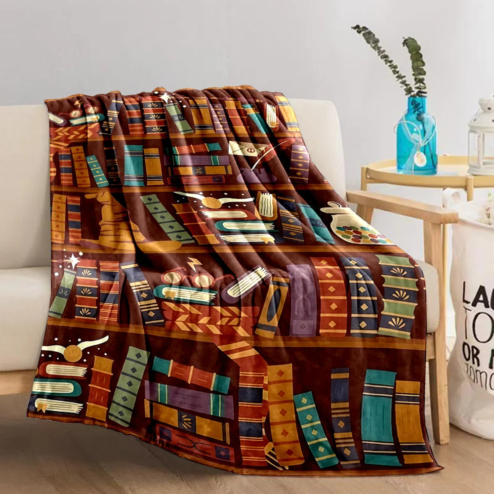 Harry Potter Cartoon Magic Tools Blankets