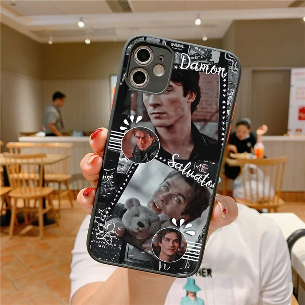 The Vampire Diaries Damon Salvatore Phone Cases