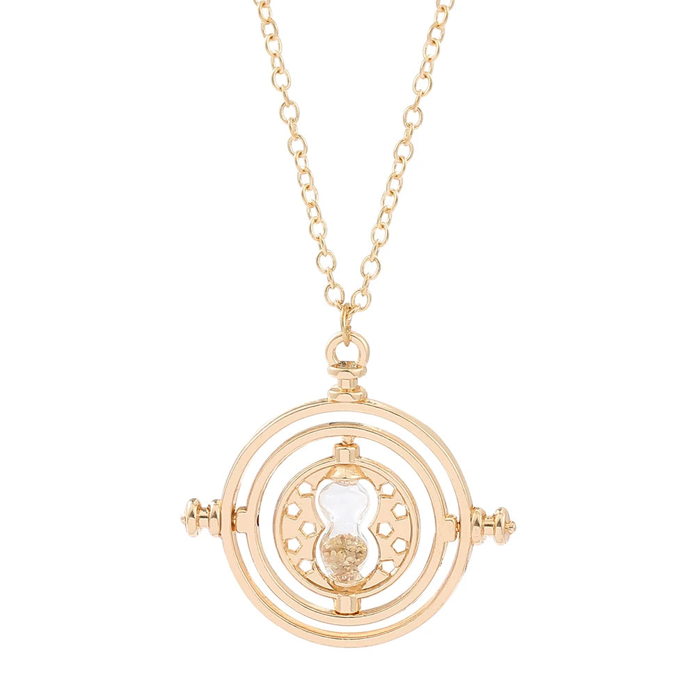Harry Potter Hogwarts Hourglass Time Converter Necklace