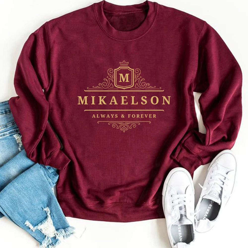 The Vampire Diaries Mikaelson Always and Forever Sweatshirt