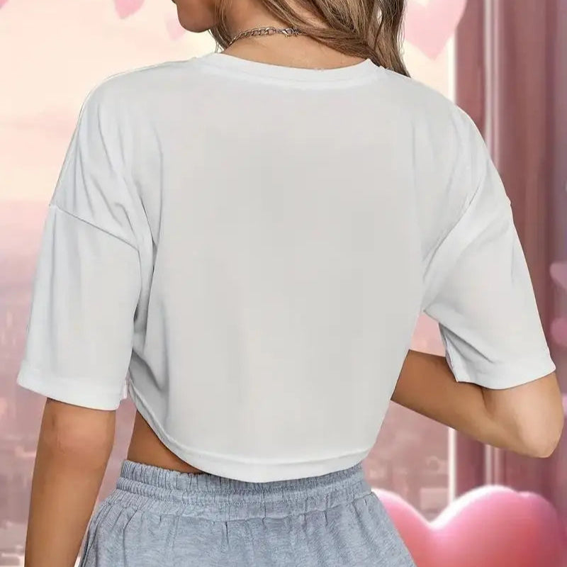 Disney Dumbo Crop Short Sleeve Top
