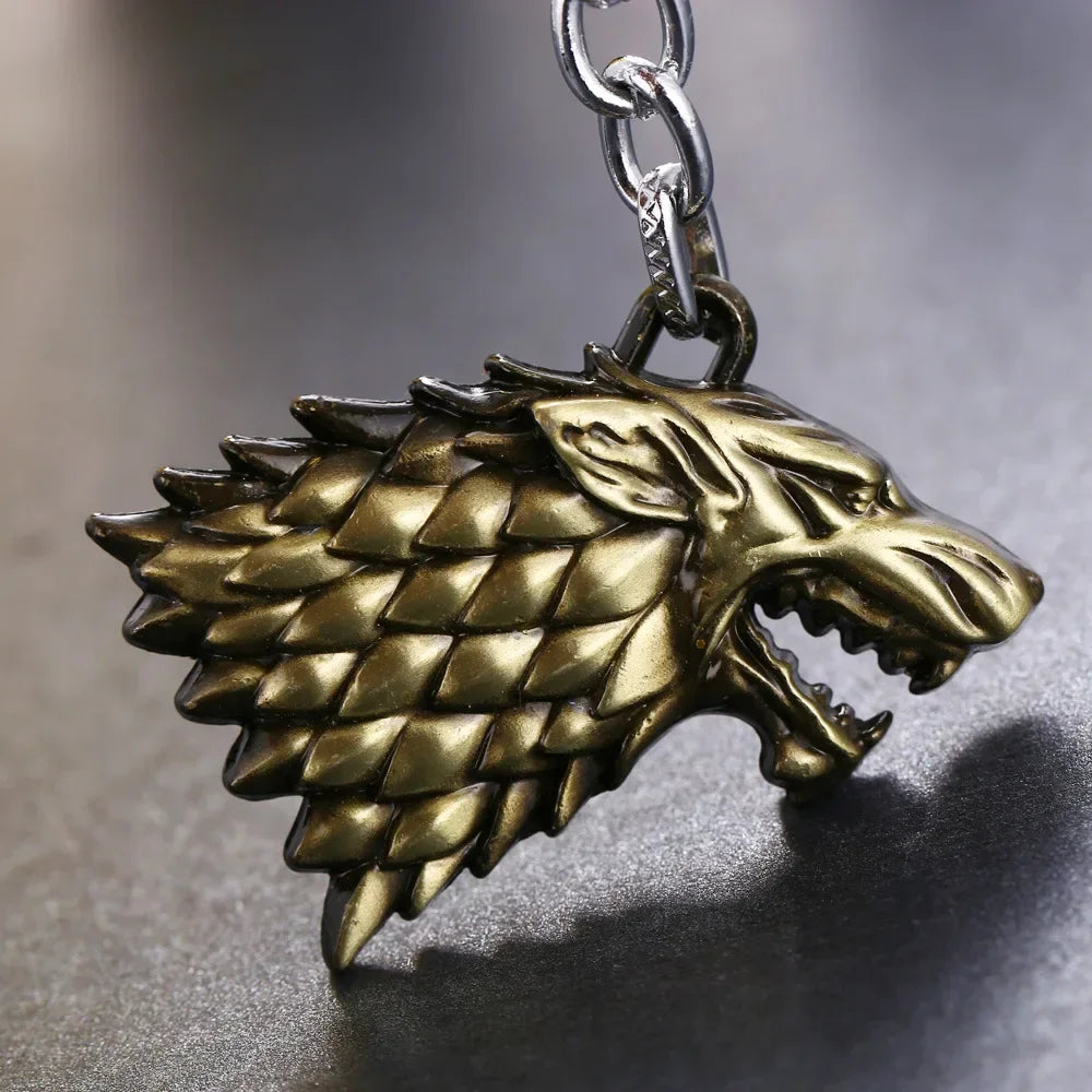 Game of Thrones House Stark Key Ring
