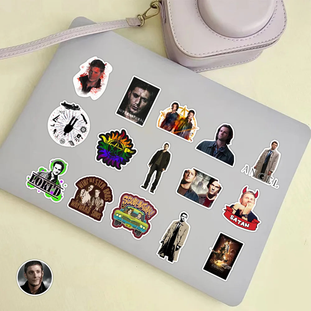 10, 30 or 50pcs Supernatural Stickers