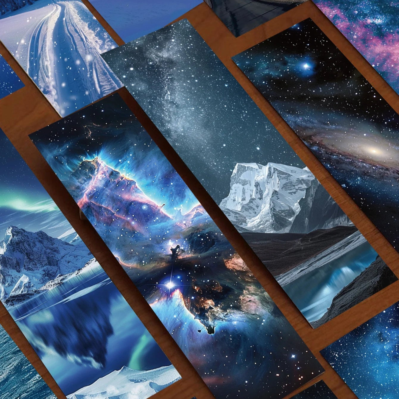 30pcs Wandering Star Bookmarks