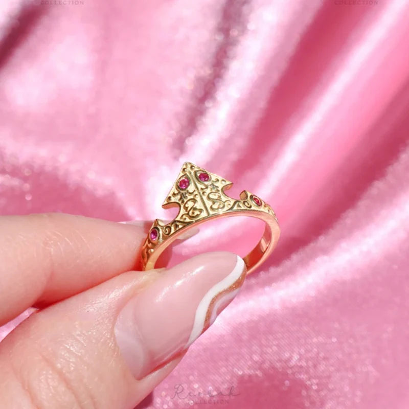 Disney Princess Aurora Crown Ring