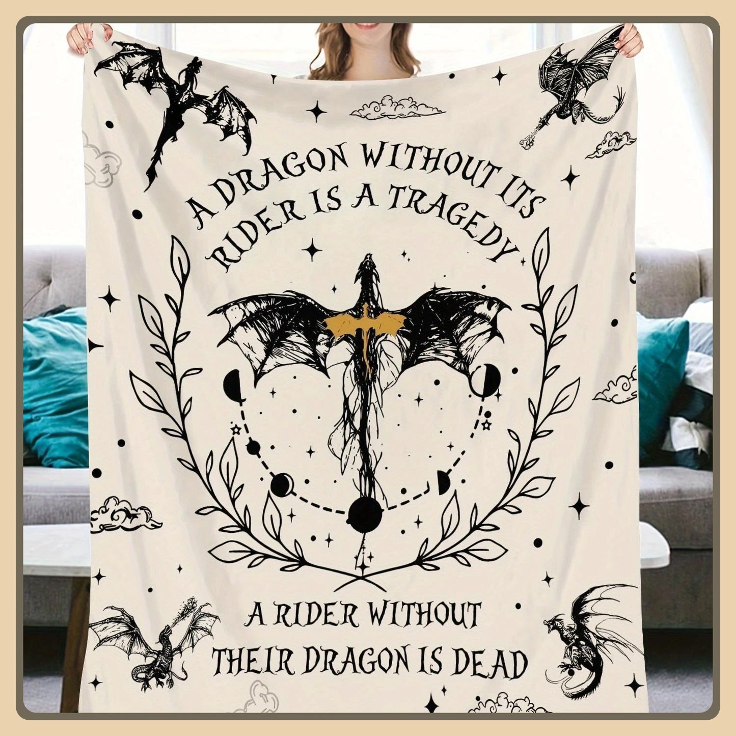 Fourth Wing A Dragon Without Its Rider Is A Tragedy Blanket