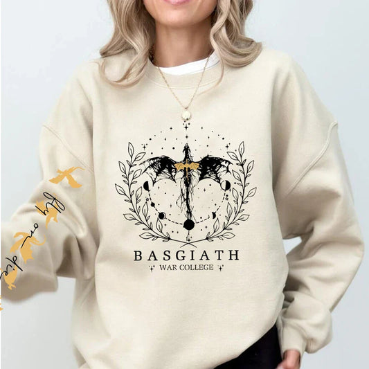 Elevate Your Style with a Fourth Wing Basgiath War College Sweatshirt