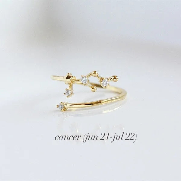 Zodiac Academy Constellation Rings