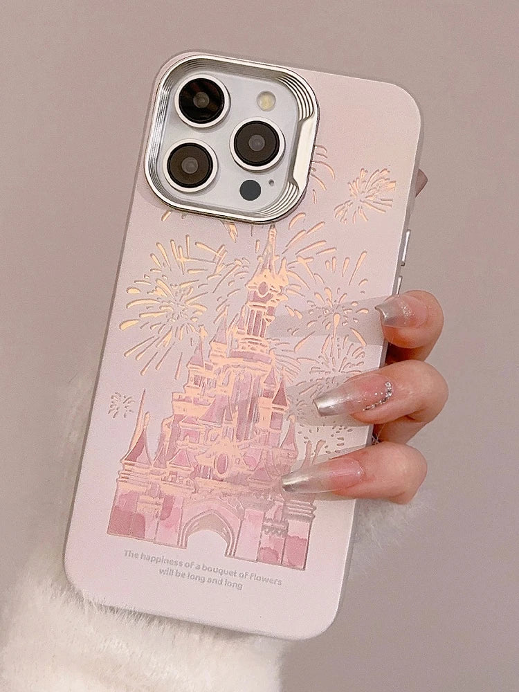 Disney Princess Dream Castle Fireworks Phone Case