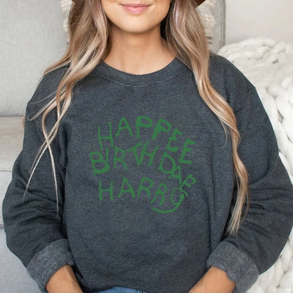 Harry Potter Happee Birthdae Harry Sweatshirt