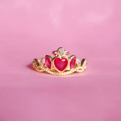 Barbie Princess Charm School Blair Crown Ring