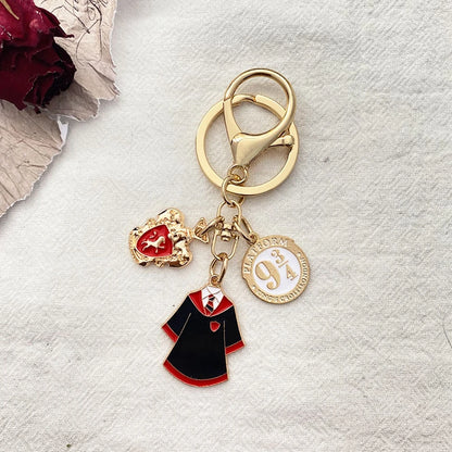 Harry Potter Hogwarts Houses Key Rings