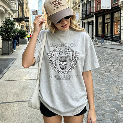 L.O.R.D.S. The Ritual Barrington University Skull Short Sleeve Top