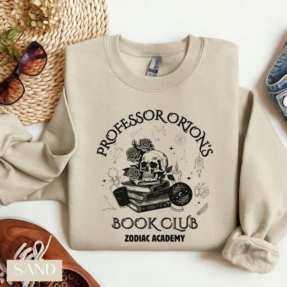 Zodiac Academy Professor Orion's Book Club Sweatshirt