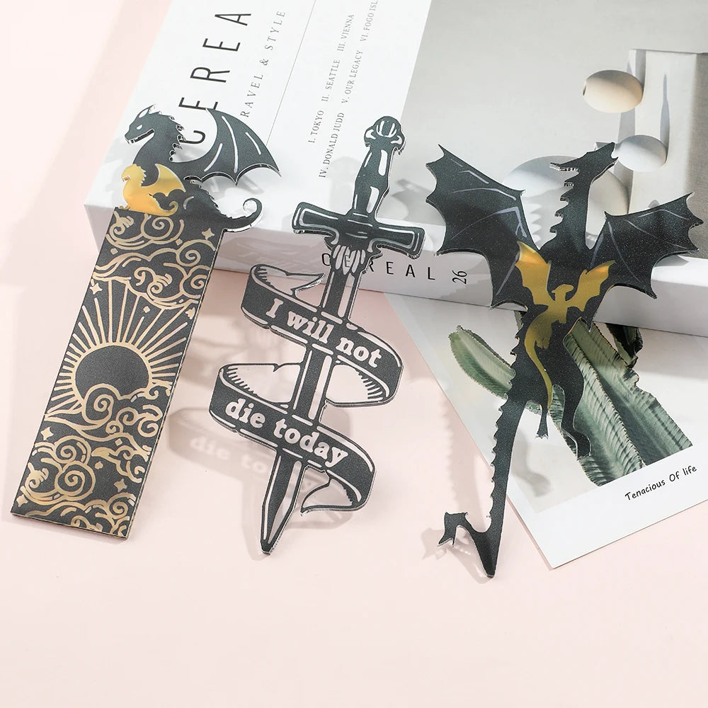 Fourth Wing Acrylic Bookmarks