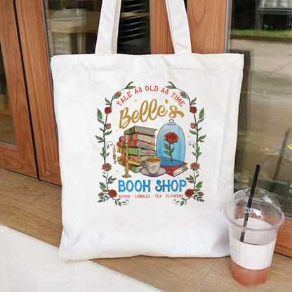 Disney Princess Belle's Book Shop Tote Bag