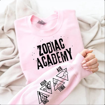 Zodiac Academy Ignis Aqua Terra Aer Sweatshirt