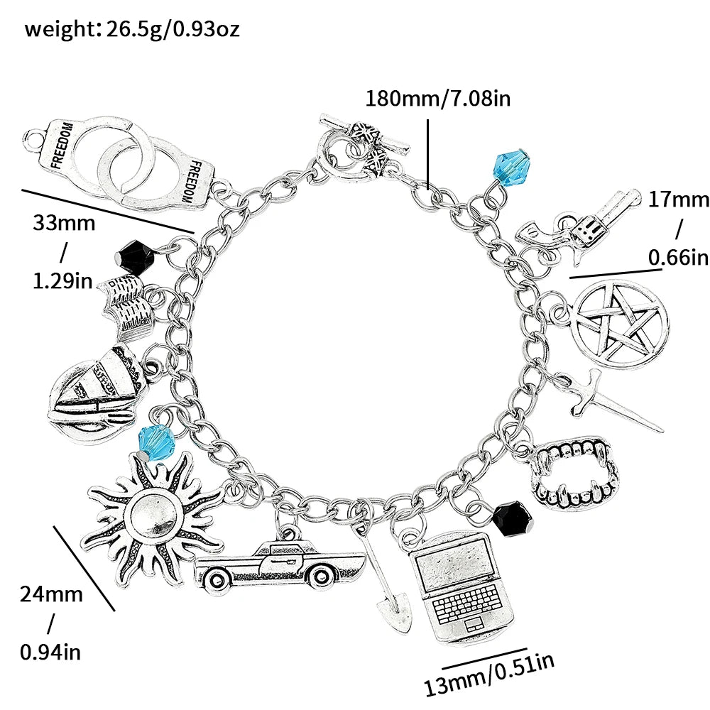Supernatural Charm Bracelet