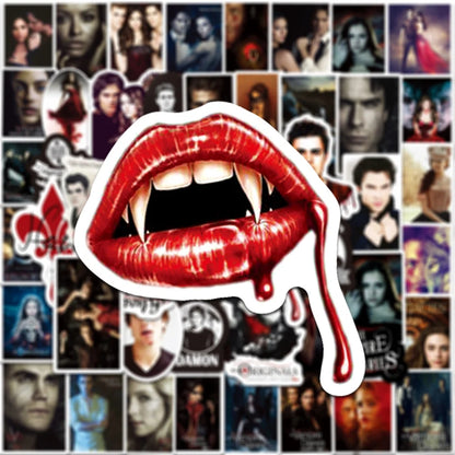 50pcs The Vampire Diaries Stickers