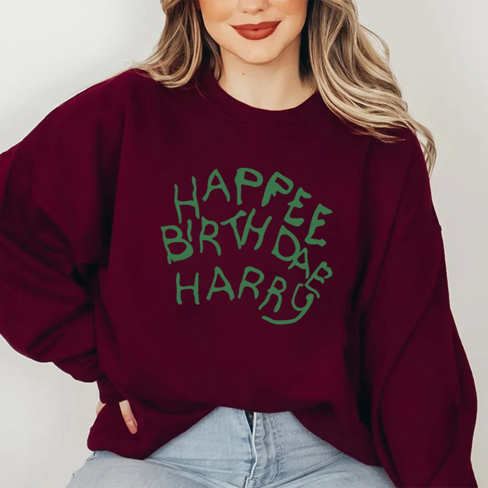 Harry Potter Happee Birthdae Harry Sweatshirt