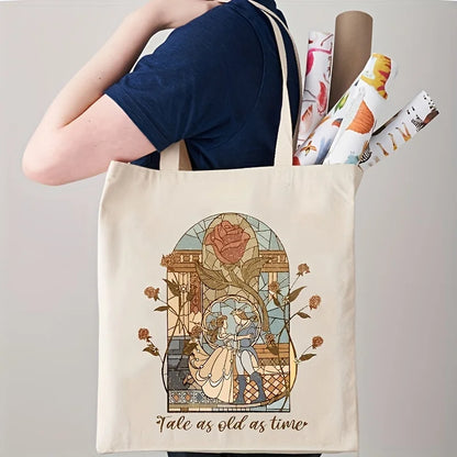 Disney Princess Beauty and the Beast Tale As Old As Time Tote Bag